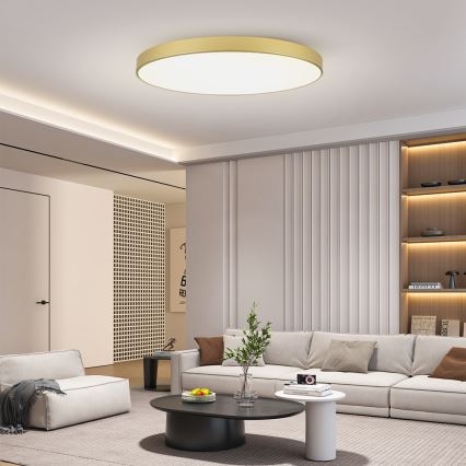 Brilagi - POOL LED mennyezeti lámpa LED/180W/230V 3000/4500/6000K átm. 120 cm aranyszínű