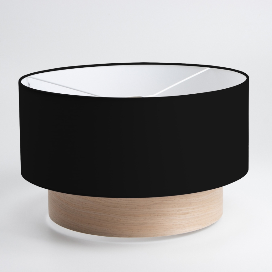 Brilagi - LED ráépített csillár CERIA 1xE27/40W/230V Ø 50 cm fekete/bézs