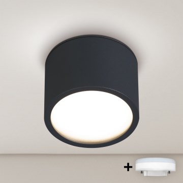 Brilagi - LED RGB+CCT dimmelhető fürdőszobai spotlámpa SMOOTH1xGX53/14W/230V 2700-6500K Wi-Fi Tuya fekete IP65
