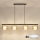 Brilagi - LED RGB+CCT dimmelhető kábeles csillár AURA LUX 4×GX53/14W/230V 2700–6500K Tuya Wi‑Fi fekete/arany
