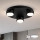 Brilagi - LED RGB+CCT dimmelhető mennyezeti lámpa MONO 3xGX53/14W/230V 2700-6500K Wi-Fi Tuya, Ø 30 cm, fekete