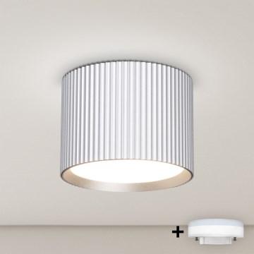 Brilagi - LED RGB+CCT Dimmelhető spotlámpa STRIPY 1xGX53/14W/230V 2700-6500K Wi-Fi Tuya ezüst