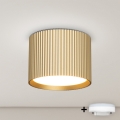 BRILAGI - LED RGB+CCT dimmelhető spotlámpa STRIPY 1xGX53/14W/230V 60x82 mm 2700-6500K Wi-Fi Tuya arany