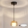 Brilagi - LED RGB+CCT fényerőszabályozható csillár kábelen AURA LUX 1xGX53/14W/230V 2700-6500K Wi-Fi Tuya fekete/arany
