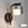 Brilagi - LED RGB+CCT fényerőszabályozható fali lámpa AURA LUX 1xGX53/14W/230V 2700-6500K Wi-Fi Tuya fekete/füstszínű
