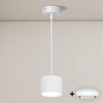 Brilagi - LED RGB+CCT fényerőszabályozható kábeles függeszték STRIPY 1xGX53/14W/230V 2700-6500K Wi-Fi Tuya fehér