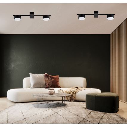 Brilagi - LED RGB+CCT dimmelhető beépíthető spotlámpa MONO 2xGX53/14W/230V 2700-6500K Wi-Fi Tuya fekete