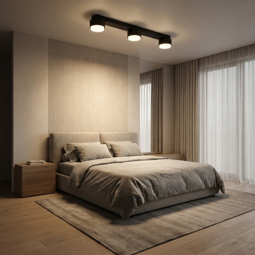 Brilagi - LED RGB+CCT dimmelhető spotlámpa MONO 3xGX53/14W/230V 2700-6500K Wi-Fi Tuya fekete