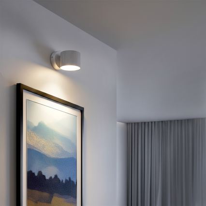 Brilagi - LED RGB+CCT fényerőszabályozható fali spotlámpa STRIPY 1xGX53/14W/230V 2700-6500K Wi-Fi Tuya fehér