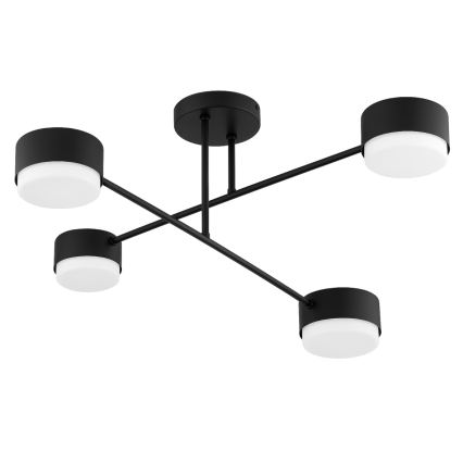 Brilagi - LED RGB+CCT dimmelhető felületre szerelhető csillár MONO 4xGX53/14W/230V 2700-6500K Wi-Fi Tuya fekete