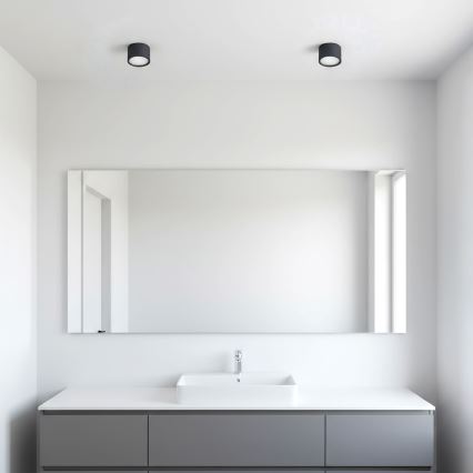 Brilagi - LED RGB+CCT dimmelhető fürdőszobai spotlámpa SMOOTH1xGX53/14W/230V 2700-6500K Wi-Fi Tuya fekete IP65