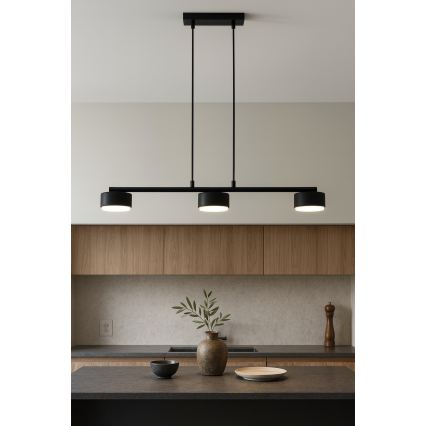 Brilagi - LED RGB+CCT dimmelhető függeszték kábelen MONO 3xGX53/14W/230V 2700-6500K Wi-Fi Tuya fekete