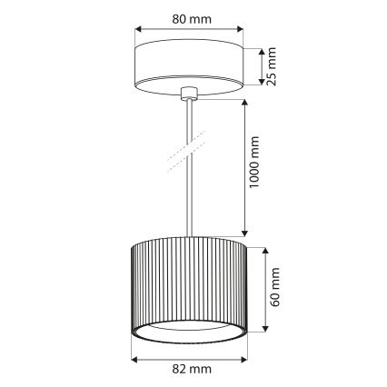 Brilagi - LED RGB+CCT dimmelhető kábeles csillár STRIPY 1xGX53/14W/230V 2700-6500K Wi-Fi Tuya fekete