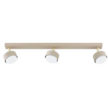 Brilagi - LED RGB+CCT Dimmelhető spotlámpa MONO 3xGX53/14W/230V 2700-6500K Wi-Fi Tuya bézs