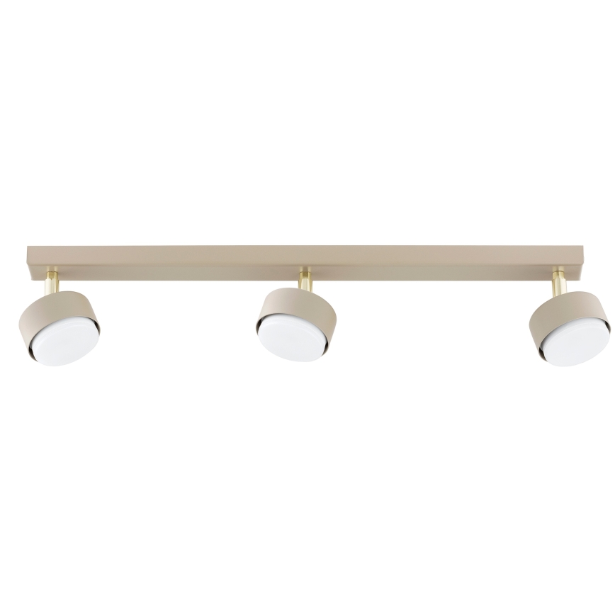 Brilagi - LED RGB+CCT Dimmelhető spotlámpa MONO 3xGX53/14W/230V 2700-6500K Wi-Fi Tuya bézs