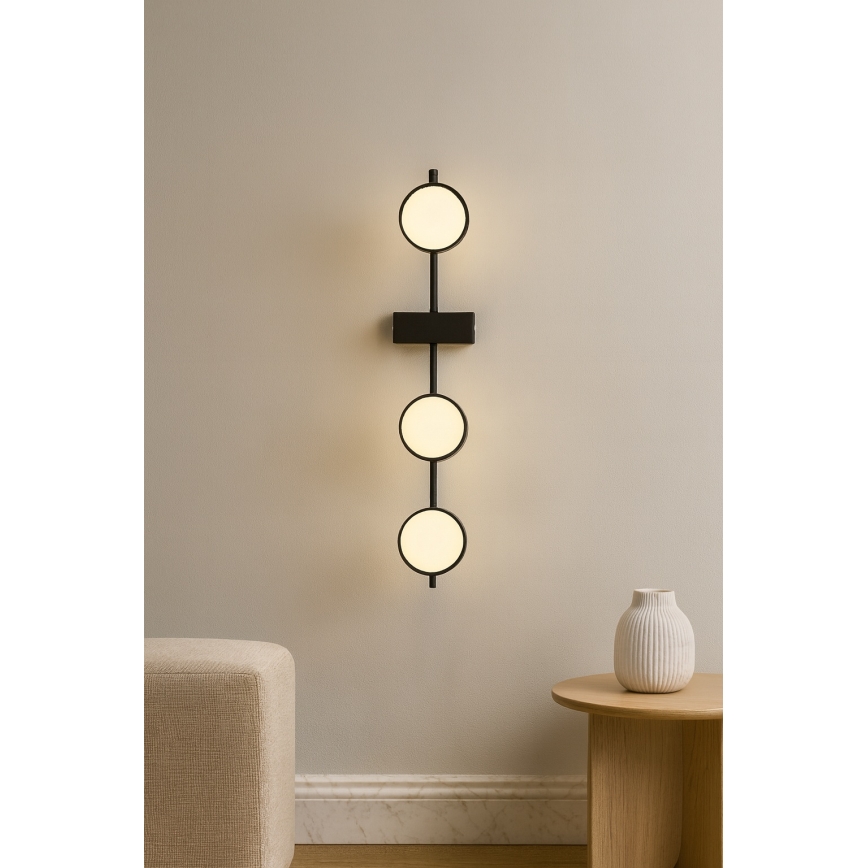 Brilagi - LED RGB+CCT Dimmelhető spotlámpa MONO 3xGX53/14W/230V 2700-6500K Wi-Fi Tuya fekete