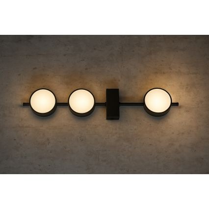 Brilagi - LED RGB+CCT Dimmelhető spotlámpa MONO 3xGX53/14W/230V 2700-6500K Wi-Fi Tuya fekete