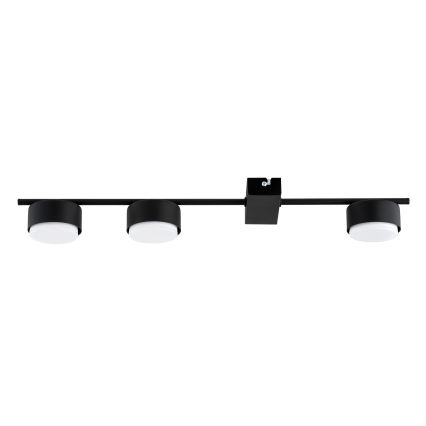 Brilagi - LED RGB+CCT Dimmelhető spotlámpa MONO 3xGX53/14W/230V 2700-6500K Wi-Fi Tuya fekete