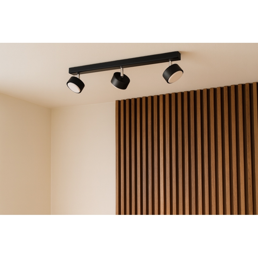 Brilagi - LED RBG+CCT Dimmelhető spotlámpa MONO 3xGX53/14W/230V 2700-6500K Wi-Fi Tuya fekete