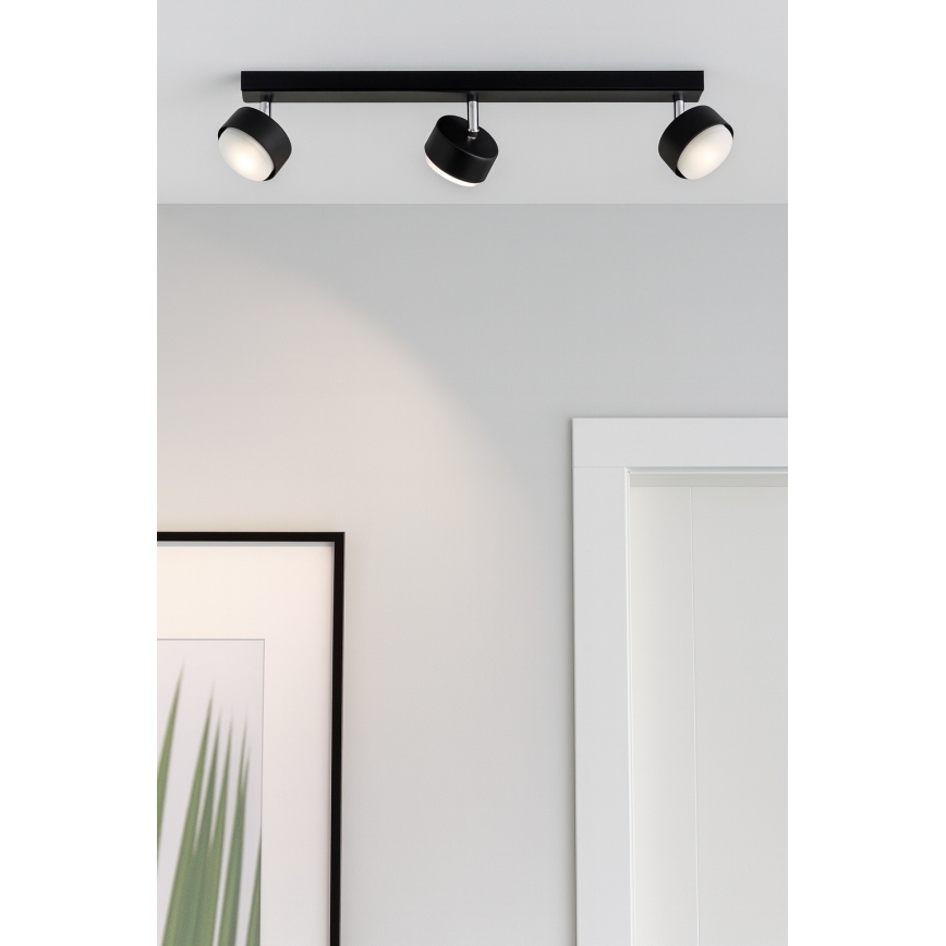 Brilagi - LED RBG+CCT Dimmelhető spotlámpa MONO 3xGX53/14W/230V 2700-6500K Wi-Fi Tuya fekete