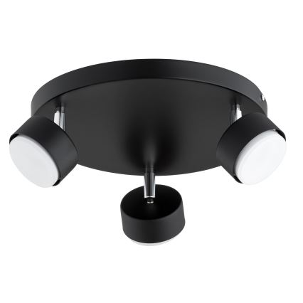 Brilagi - LED RGB+CCT Dimmelhető beépíthető spotlámpa MONO 3xGX53/14W/230V 2700-6500K Wi-Fi Tuya fekete
