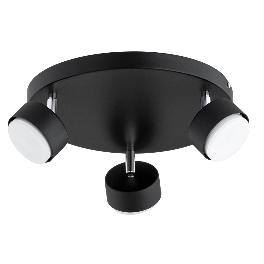 Brilagi - LED RGB+CCT Dimmelhető beépíthető spotlámpa MONO 3xGX53/14W/230V 2700-6500K Wi-Fi Tuya fekete
