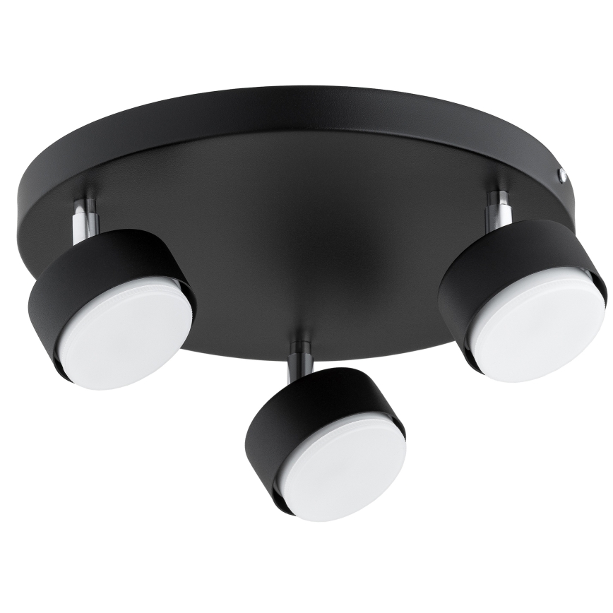 Brilagi - LED RGB+CCT Dimmelhető beépíthető spotlámpa MONO 3xGX53/14W/230V 2700-6500K Wi-Fi Tuya fekete