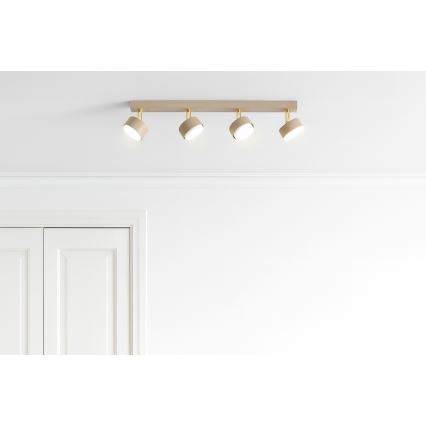 Brilagi - LED RGB+CCT Dimmelhető spotlámpa MONO 4xGX53/14W/230V 2700-6500K Wi-Fi Tuya bézs
