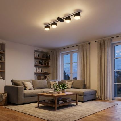 Brilagi - LED RGB+CCT dimmelhető spotlámpa MONO 4xGX53/14W/230V 2700-6500K Wi-Fi Tuya fekete