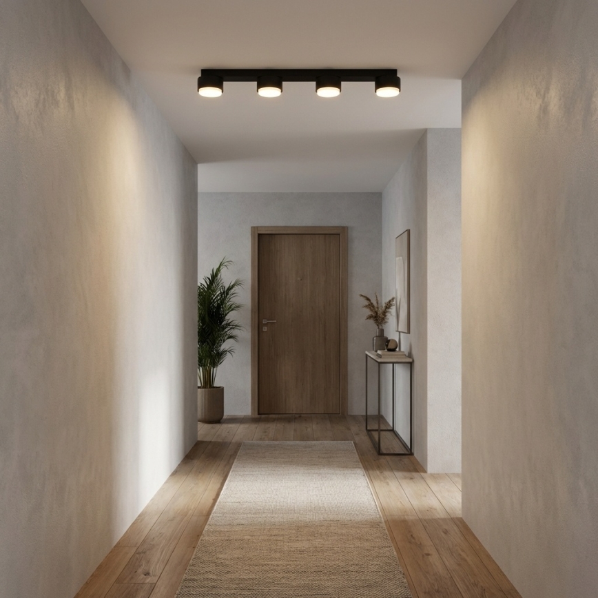 Brilagi - LED RGB+CCT Dimmelhető MONO spotlámpa 4xGX53/14W/230V 2700-6500K Wi-Fi Tuya fekete