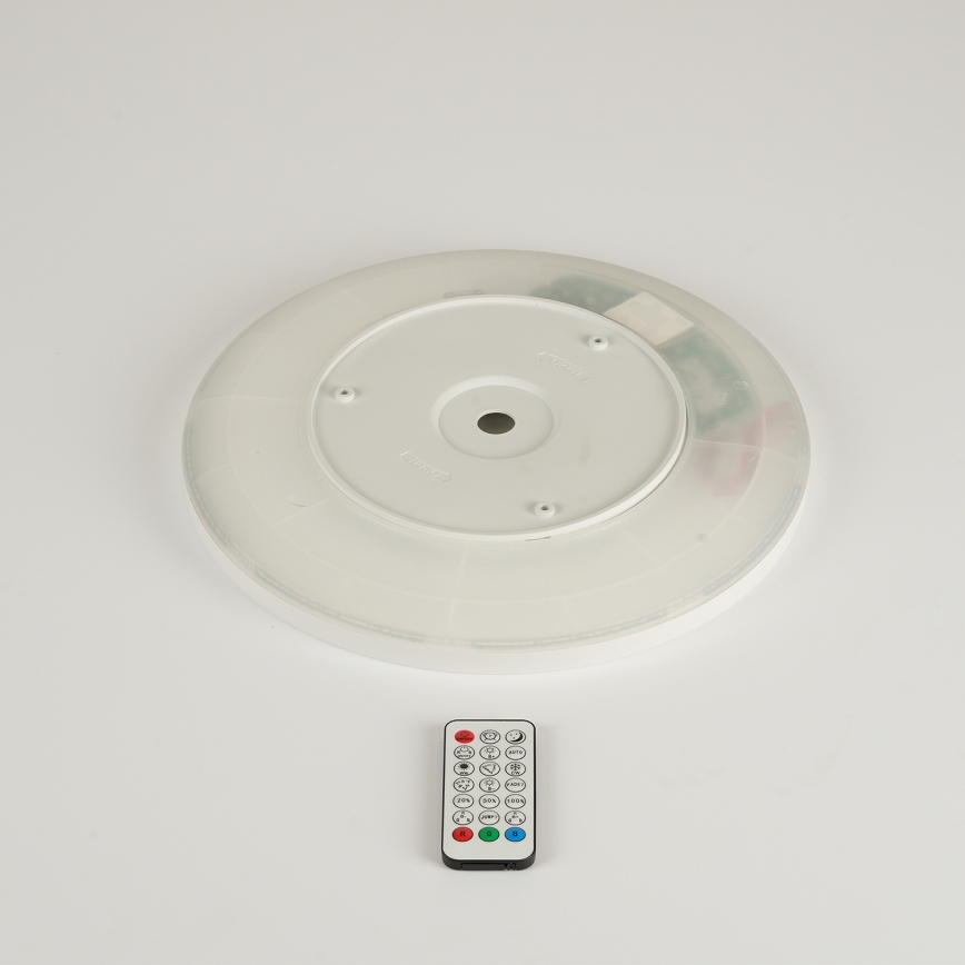 Brilagi - LED RGBW dimmelhető ULTRA SLIM mennyezeti lámpa LED/18W/230V 2700-6500K átm. 30 cm fehér + távirányító