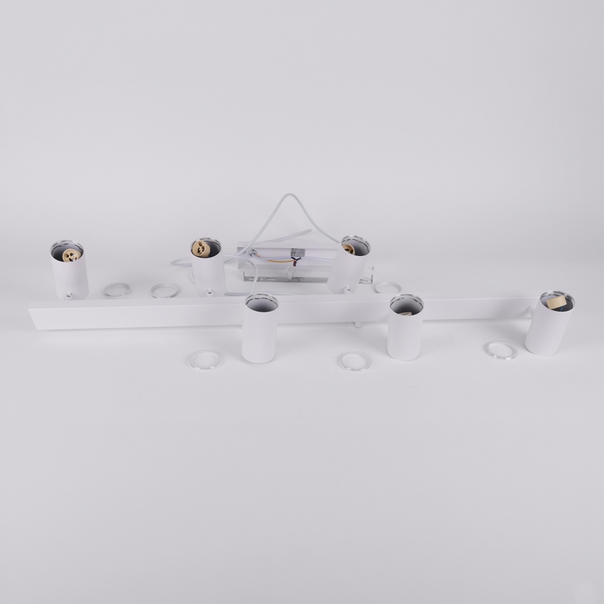 Brilagi - LED RGBW dimmelhető kábeles csillár SELE 6xGU10/6,5W/230V 2700-6500K fehér + távirányítóval