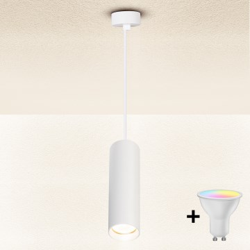 Brilagi - LED RGBW dimmelhető függeszték kábellel SELE 1xGU10/6,5W/230V 2700-6500K fehér