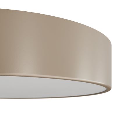 Brilagi - LED RGBW Dimmelhető fürdőszobai mennyezeti lámpatest CLARE 1xE27/9W/230V 2700-6500K átm. 20 cm IP54 Wi-Fi bézs