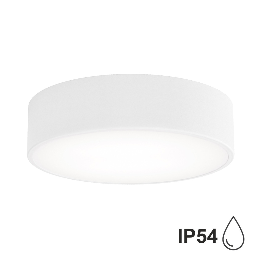 Brilagi - LED RGBW dimmelhető fürdőszobai mennyezeti lámpatest CLARE 2xE27/9W/230V 2700-6500K átm. 30 cm IP54 Wi-Fi fehér
