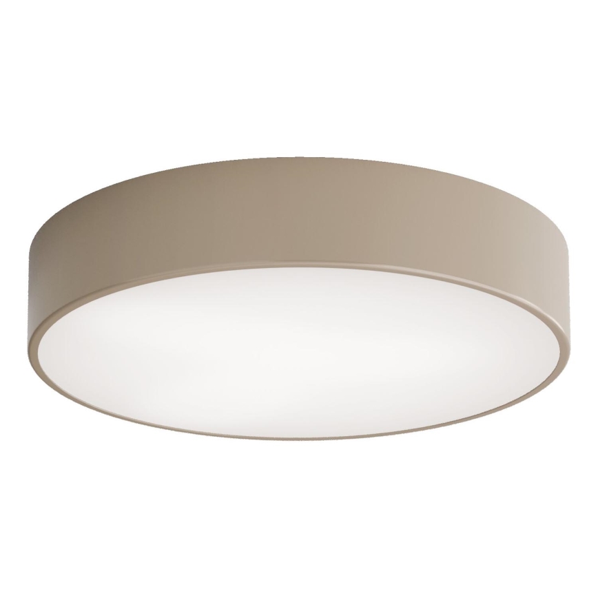 Brilagi - LED RGBW fényerőszabályozható fürdőszobai mennyezeti lámpatest CLARE 3xE27/9W/230V 2700-6500K átm. 40 cm IP54 Wi-Fi bézs