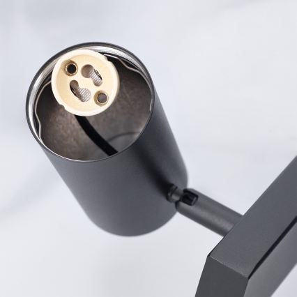 Brilagi - LED RGBW Dimmelhető kábellel függesztett csillár SELE 4xGU10/6,5W/230V 2700-6500K fekete