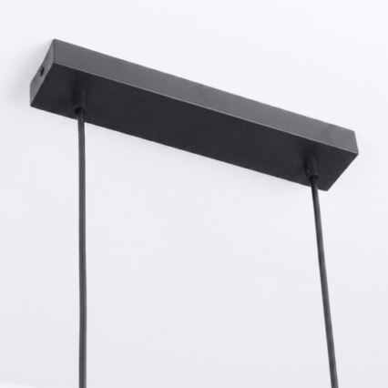 Brilagi - LED RGBW Dimmelhető kábellel függesztett csillár SELE 4xGU10/6,5W/230V 2700-6500K fekete