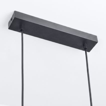 Brilagi - LED RGBW fényerőszabályozható kábeles függeszték SELE 6xGU10/6,5W/230V 2700-6500K fekete + távirányító
