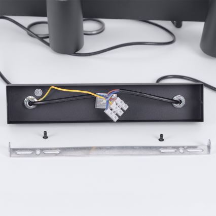 Brilagi - LED RGBW fényerőszabályozható kábeles függeszték SELE 6xGU10/6,5W/230V 2700-6500K fekete + távirányító
