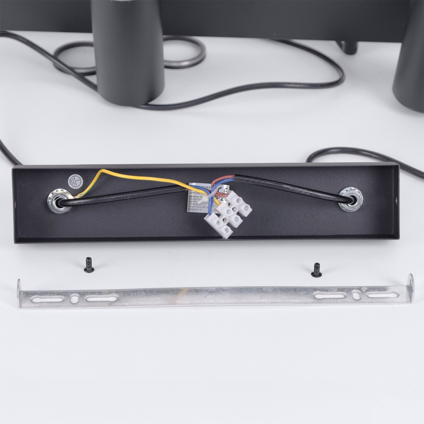 Brilagi - LED RGBW fényerőszabályozható kábeles függeszték SELE 6xGU10/6,5W/230V 2700-6500K fekete + távirányító