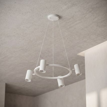Brilagi - LED RGBW dimmelhető zsinóros csillár SELE 4xGU10/6,5W/230V 2700-6500K fehér