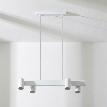 Brilagi - LED RGBW dimmelhető kábeles függeszték SELE 4xGU10/6,5W/230V 2700-6500K fehér
