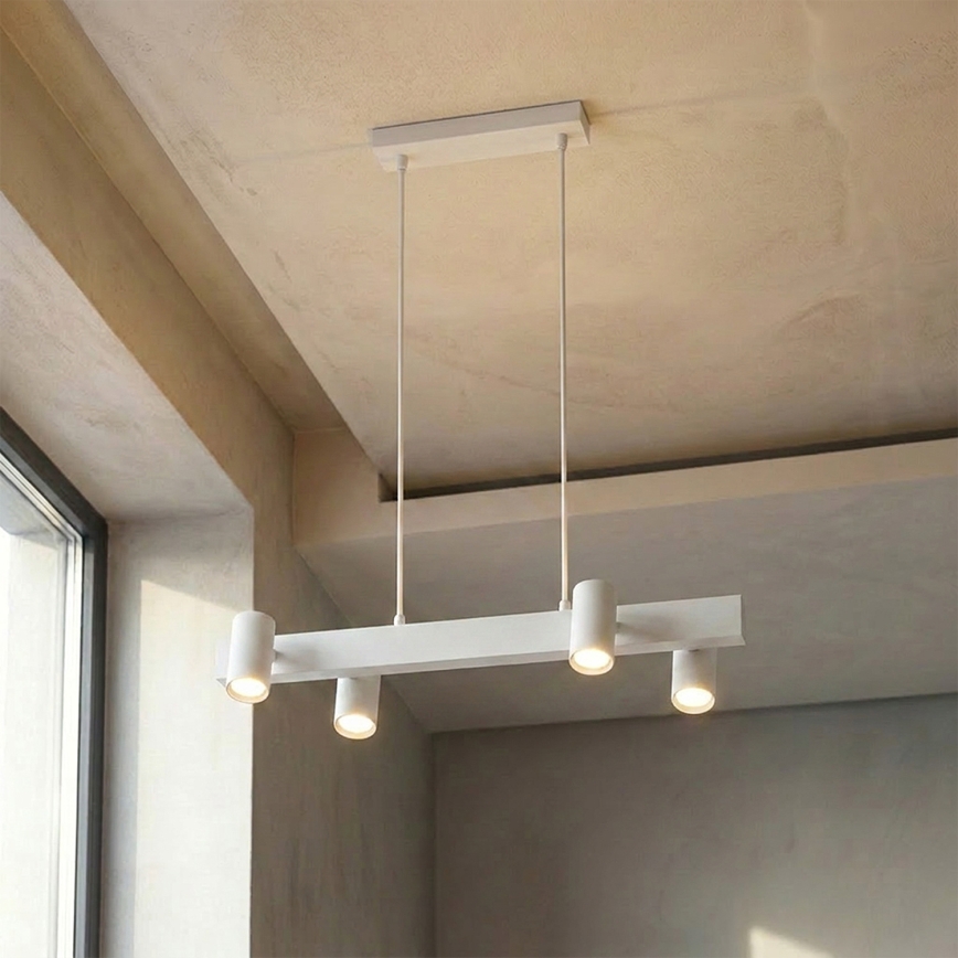 Brilagi - LED RGBW dimmelhető kábeles függeszték SELE 4xGU10/6,5W/230V 2700-6500K fehér