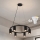 Brilagi - LED RGBW dimmelhető, kábelre függesztett csillár SELE 6xGU10/6,5W/230V 2700-6500K fekete + távirányító