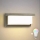 Brilagi - LED RGBW dimmelhető kültéri fali lámpatest BRICKY 1xE27/9W/230V 2700-6500K IP54 szürke