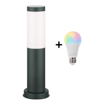 Brilagi - LED RGBW dimmelhető kültéri lámpa 1xE27/9W/230V 2700-6500K IP44 40 cm antracit