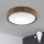 Brilagi - LED RGBW dimmelhető mennyezeti lámpa CARVALHO SLIM 1xE27/9W/230V 2700-6500K Wi-Fi tölgy átm. 27 cm