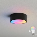 BRILAGI - LED RGBW dimmelhető mennyezeti lámpa CLARE 1xE27/12W/230V 2700-6500K átm. 20 cm fekete