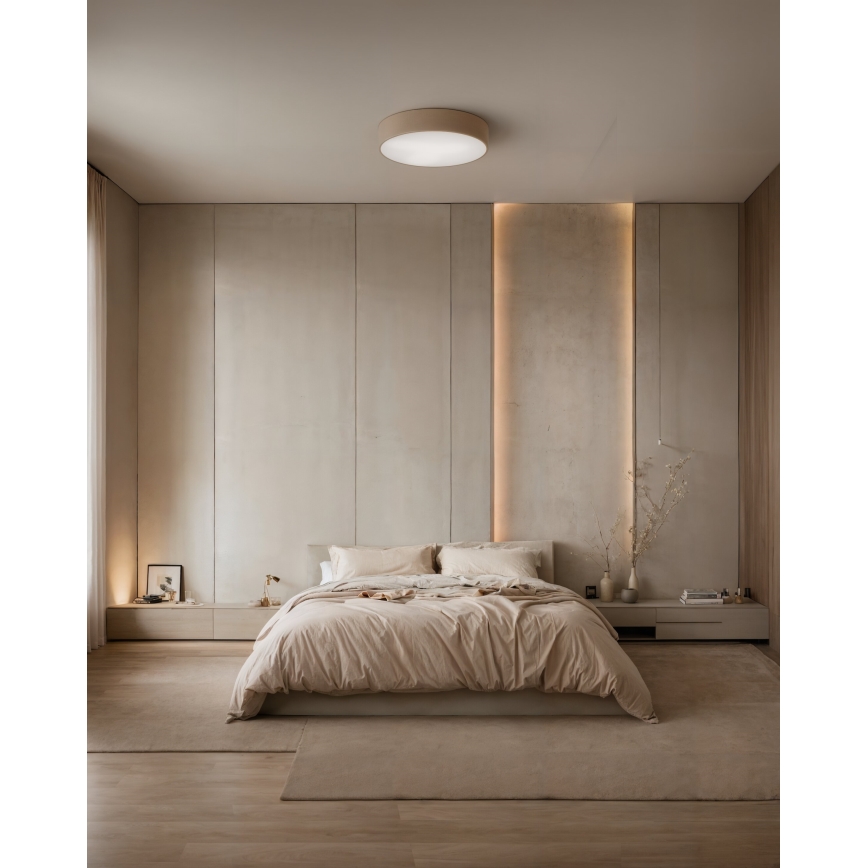 Brilagi - CLARE LED RGBW fényerőszabályozható mennyezeti lámpatest 4xE27/9W/230V 2700–6500K átm. 50 cm Wi‑Fi bézs